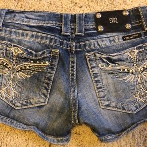 MISS ME JE 5117H9 SHORTS SIZE 27